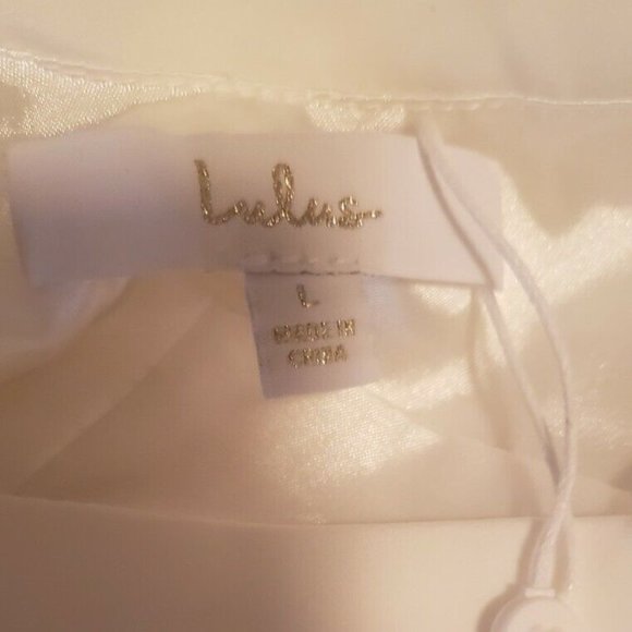 NWT LULU'S Eternal Promise Ivory Satin Cowl Back Sleeveless Wedding Dress - Picture 6 of 9